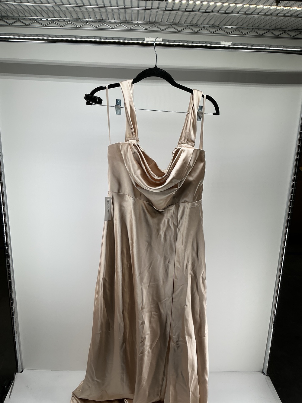 Aurora Stretch Satin Convertible Dress